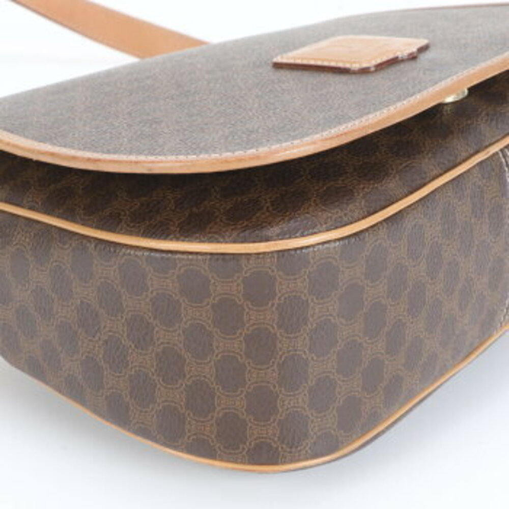 Celine Macadam Triomphe leather shoulder bag hand tote VVV - Picture 3 of 9